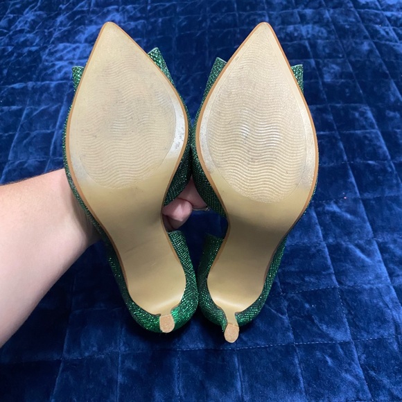 Betsey Johnson Sparkle prince pump Emerald green Pumps - Picture 4 of 5